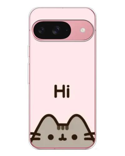 Чехол для Google Pixel 10 с картинкой «Пушин говорит Hi»