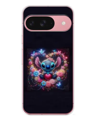 Чохол для Google Pixel 10 з картинкою «Stitch у квітах»