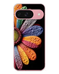 Чехол для Google Pixel 10 с картинкой «Радужный цветок»