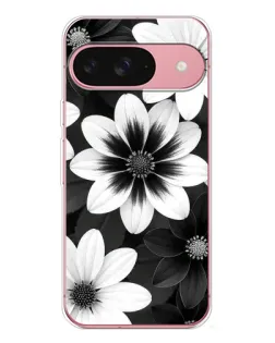 Чехол для Google Pixel 10 с картинкой «Монохромные астры»