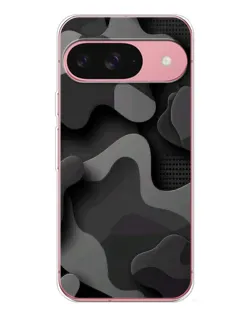 Чехол для Google Pixel 10 с картинкой «Темный абстрактный камуфляж»