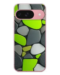 Чехол для Google Pixel 10 с картинкой «Яркая неоновая галька»