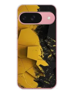Чехол для Google Pixel 10 с картинкой «Золотые осколки геометрии»