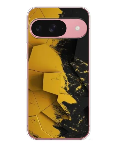 Чехол для Google Pixel 10 с картинкой «Золотые осколки геометрии»