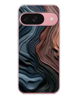 Чехол для Google Pixel 10 с картинкой «Цветные волны каньона»