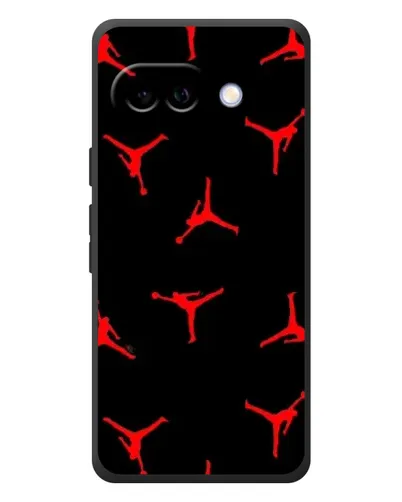 Чохол для Google Pixel 10a з картинкою «Jordan Red Pattern»