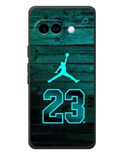 Чохол для Google Pixel 10a з картинкою «Jordan Cyan 23»