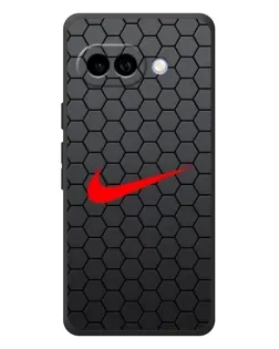 Чехол для Google Pixel 10a с картинкой «Nike — карбоновая сетка»