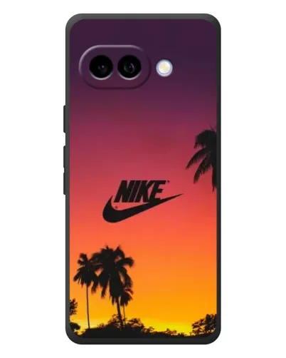 Чохол для Google Pixel 10a з картинкою «Nike на заході сонця»
