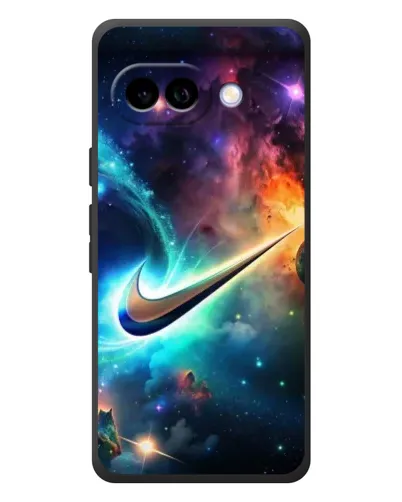 Чохол для Google Pixel 10a з картинкою «Космічний Nike Swoosh»