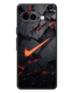 Чохол для Google Pixel 10a з картинкою «Nike — ефект розломів»