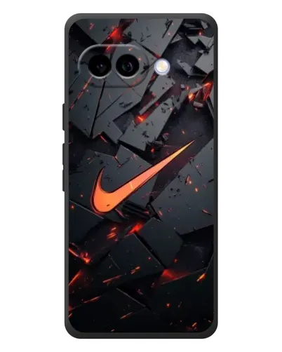 Чохол для Google Pixel 10a з картинкою «Nike — ефект розломів»