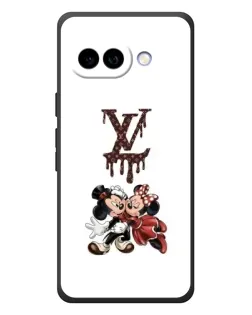 Чохол для Google Pixel 10a з картинкою «LV та Міккі Маус»