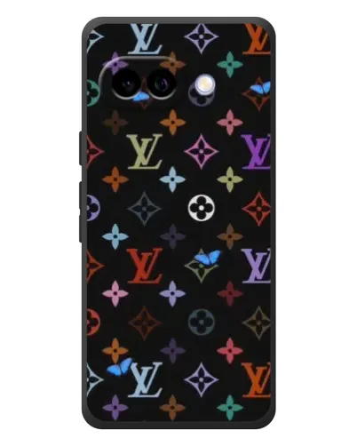 Чохол для Google Pixel 10a з картинкою «Кольорова монограма LV»