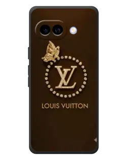 Чохол для Google Pixel 10a з картинкою «LV — золота печатка»