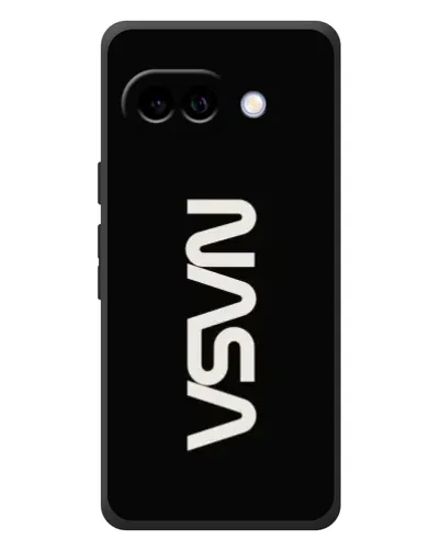 Чохол для Google Pixel 10a з картинкою «NASA — вертикальний логотип»
