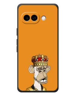 Чехол для Google Pixel 10a с картинкой «Золотая обезьяна Bored Ape»