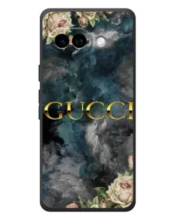 Чехол для Google Pixel 10a с картинкой «Абстрактные цветы Gucci»