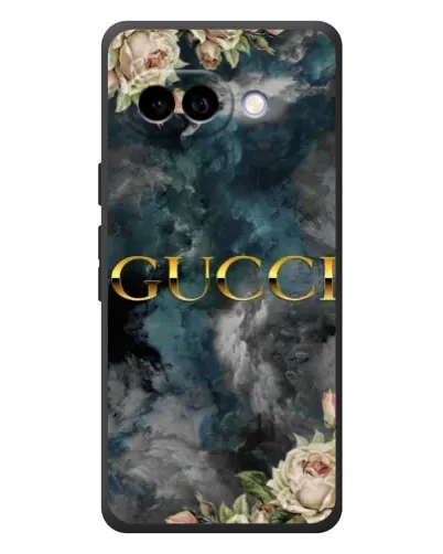 Чехол для Google Pixel 10a с картинкой «Абстрактные цветы Gucci»