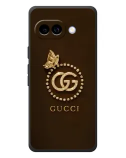Чохол для Google Pixel 10a з картинкою «Gucci — золотий метелик»