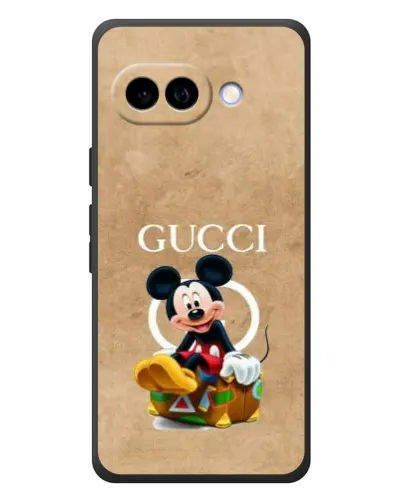 Чохол для Google Pixel 10a з картинкою «Міккі Маус Gucci — крафт»