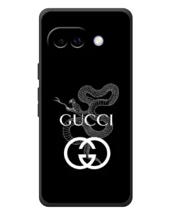 Чохол для Google Pixel 10a з картинкою «Gucci — срібна змія»