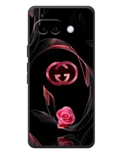Чохол для Google Pixel 10a з картинкою «Gucci — неонова троянда»