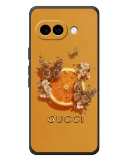 Чохол для Google Pixel 10a з картинкою «Gucci — золоті метелики»