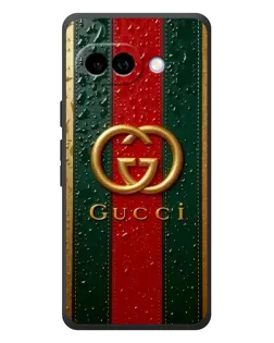 Чохол для Google Pixel 10a з картинкою «Gucci — фірмова смуга та золото»