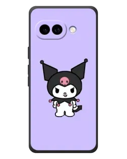 Чехол для Google Pixel 10a с картинкой «Kuromi — нежный фиолетовый»