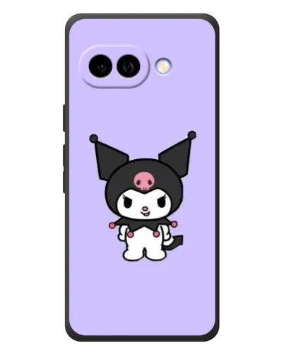 Чехол для Google Pixel 10a с картинкой «Kuromi — нежный фиолетовый»