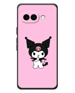 Чехол для Google Pixel 10a с картинкой «Kuromi — розовая нежность»
