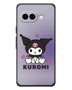 Чехол для Google Pixel 10a с картинкой «Kuromi — фиолетовый арт»