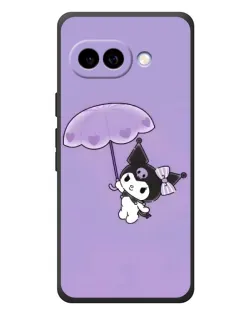 Чехол для Google Pixel 10a с картинкой «Kuromi с зонтиком»