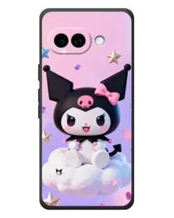 Чехол для Google Pixel 10a с картинкой «Рок-звезда Kuromi»