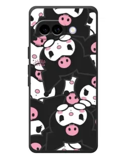 Чехол для Google Pixel 10a с картинкой «Kuromi с сердечком»