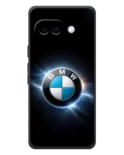 Чехол для Google Pixel 10a с картинкой «BMW — неоновое сияние»