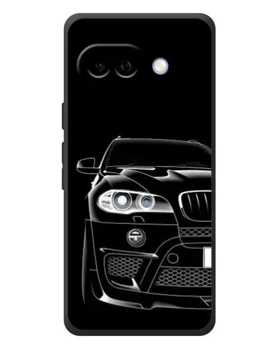 Чехол для Google Pixel 10a с картинкой «Темный силуэт BMW»