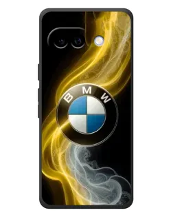 Чехол для Google Pixel 10a с картинкой «Золотистый дым BMW»