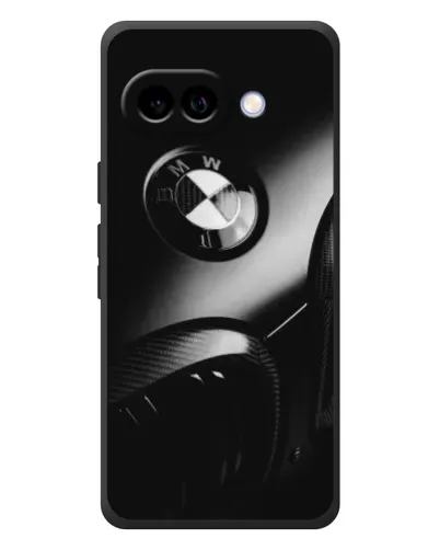 Чехол для Google Pixel 10a с картинкой «Эмблема BMW — макро»