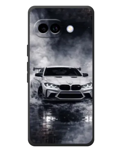 Чехол для Google Pixel 10a с картинкой «BMW сквозь туман»