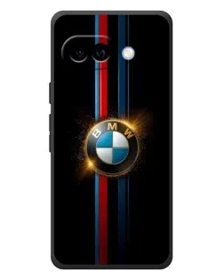 Чехол для Google Pixel 10a с картинкой «BMW M-Power неон»