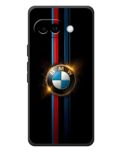 Чехол для Google Pixel 10a с картинкой «BMW M-Power неон»