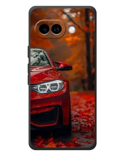 Чехол для Google Pixel 10a с картинкой «Осенняя BMW M4»