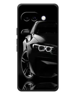 Чохол для Google Pixel 10a з картинкою «Чорна BMW — профіль»