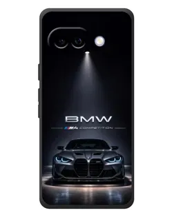 Чохол для Google Pixel 10a з картинкою «BMW крізь нічне місто»