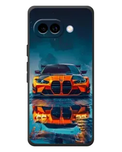 Чохол для Google Pixel 10a з картинкою «BMW — золота емблема»