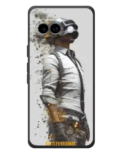 Чехол для Google Pixel 10a с картинкой «PUBG — боец в пыли»