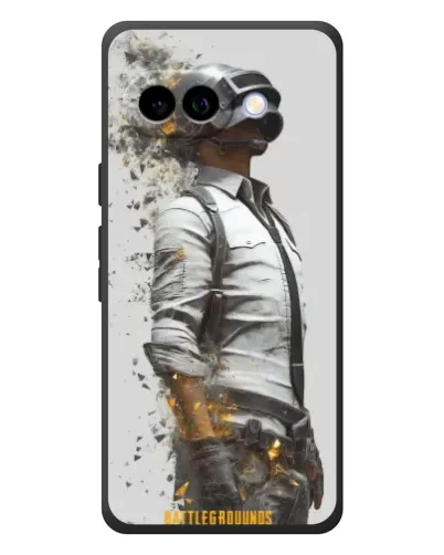 Чехол для Google Pixel 10a с картинкой «PUBG — боец в пыли»