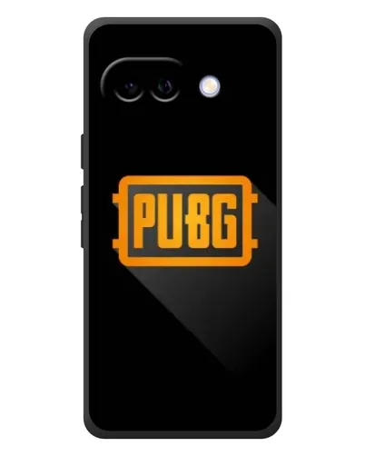 Чехол для Google Pixel 10a с картинкой «PUBG — рамка лого»